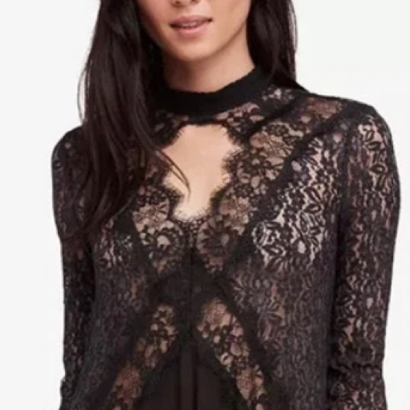 FreePeople Tell Tale Lace Tunic Dress - Picture 2 of 7